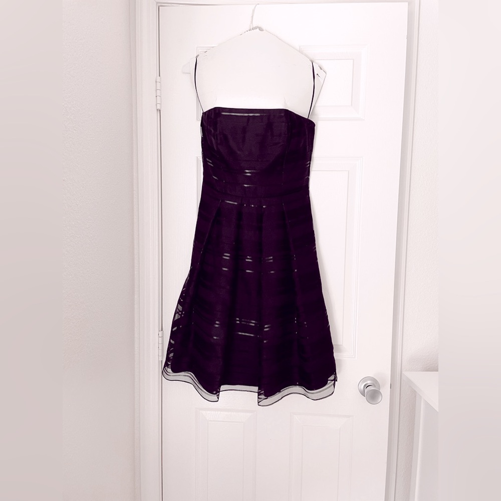 Timeless strapless black formal cocktail dress. With Pockets! Worn once.